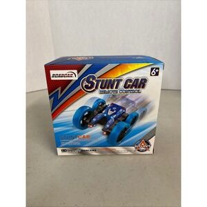 Rcabcar Remote Control Stunt Car Blue 360 Rotating Flip HS007-4B New